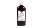 S.S.S. Tonic Liquid Iron and Vitamin B Supplement packaging showing detailed nutrition facts and ingredients