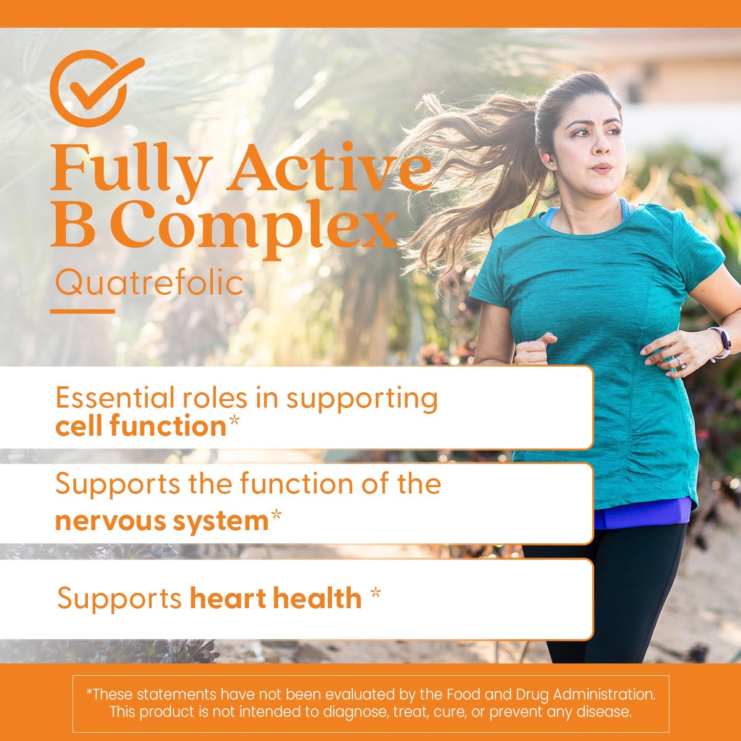 Doctor's Best Fully Active B Complex dietary supplement showing standard capsule size and appearance.