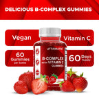 Gluten free and non GMO certified strawberry flavored chewable vitamins for energy metabolism support.