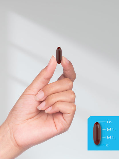 Horbäach Krill Oil 2000 Milligrams quick release softgels secure packaging design