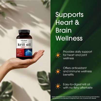 Mercury free krill oil dietary supplement with astaxanthin antioxidant protection benefits