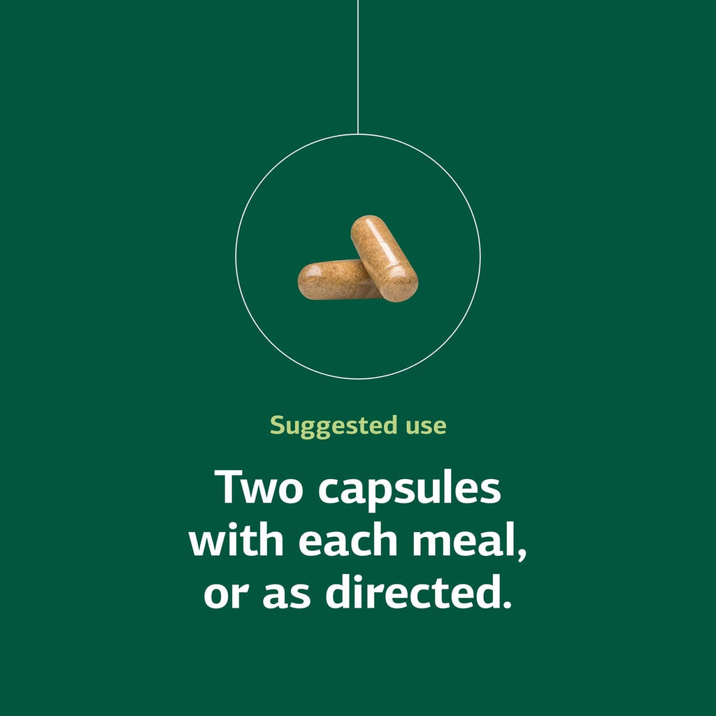 Standard Process Immuplex whole food daily immune defence capsules.