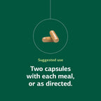 Standard Process Immuplex whole food daily immune defence capsules.