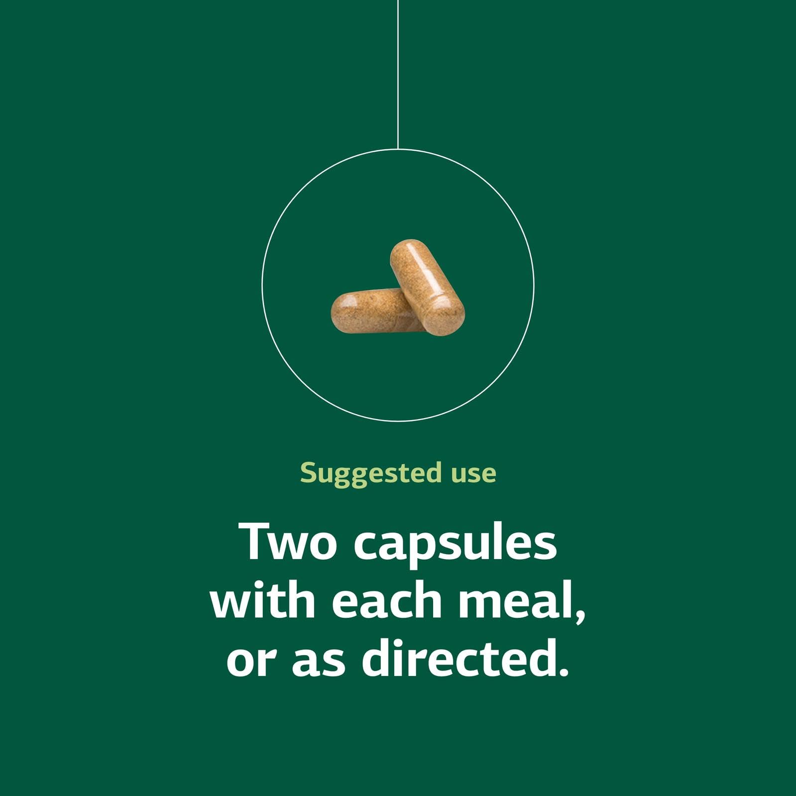Standard Process Immuplex whole food daily immune defence capsules.