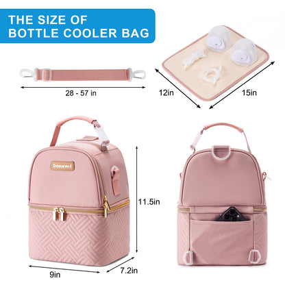 Docami cooler bag accessories including ice pack and mat