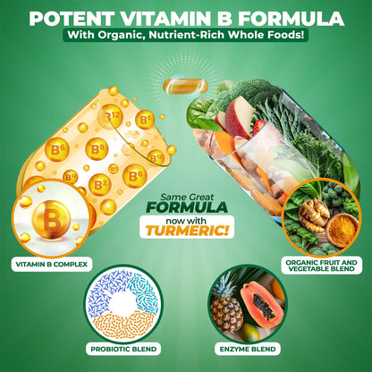 Allergy friendly gluten free methylated folate and biotin supplement for hair and skin health
