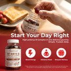 O NUTRITIONS B complex dietary supplement bottle showing ingredient list and facts