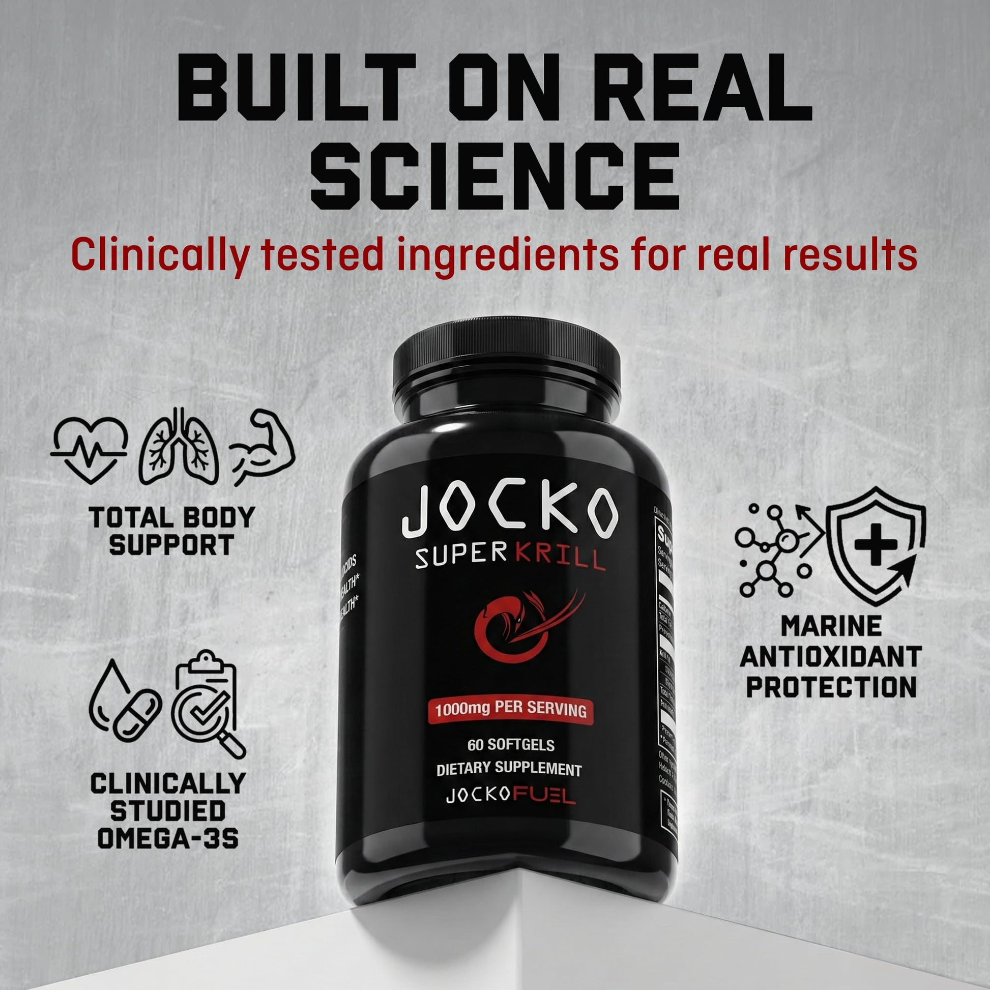 Premium Jocko Fuel joint support softgels capsule size and dosage guide