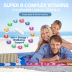 Totaria premium imported health supplement packaging detailing the thirteen in one vitamin blend matrix