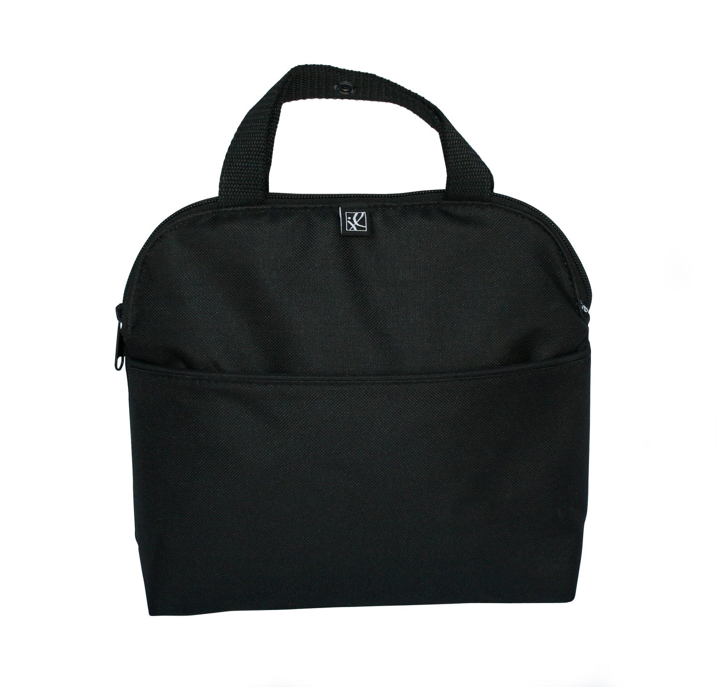 J.L. Childress MaxiCOOL black travel bag open view