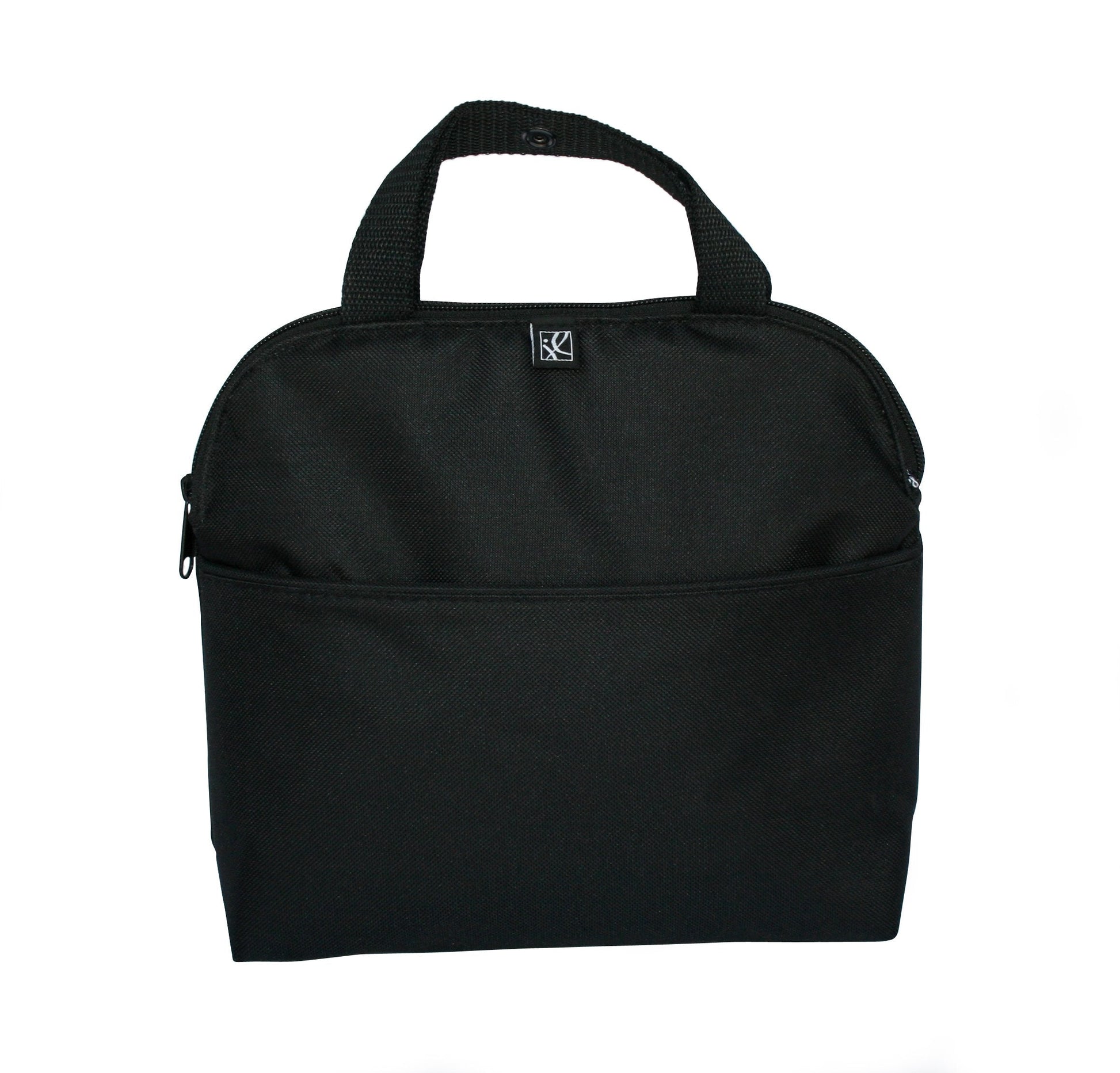 J.L. Childress MaxiCOOL black travel bag open view