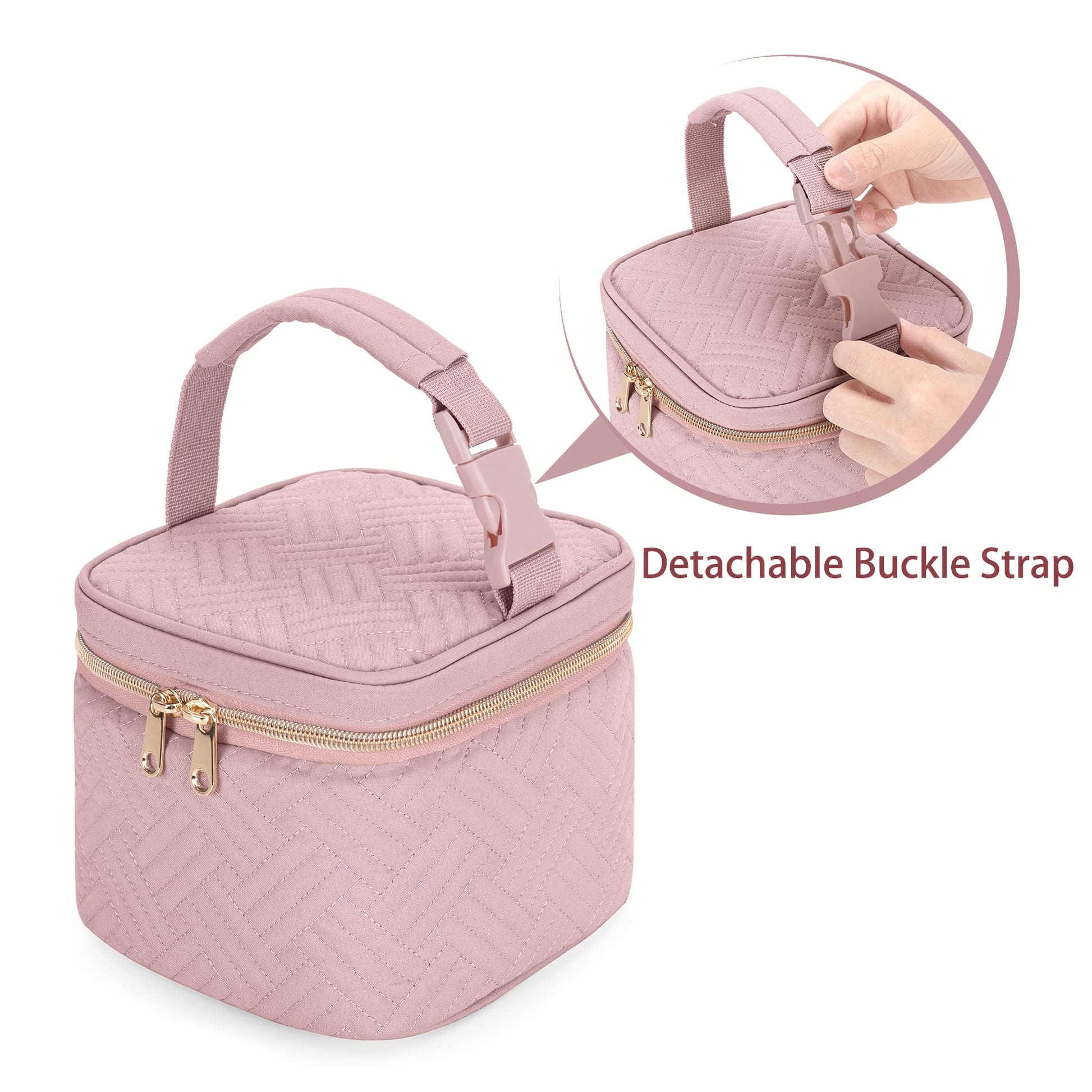 Fasrom breastmilk cooler bag showing 4 bottle capacity