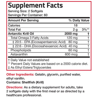 Secure safety seal details on the cap of the Bronson premium krill oil imported container.