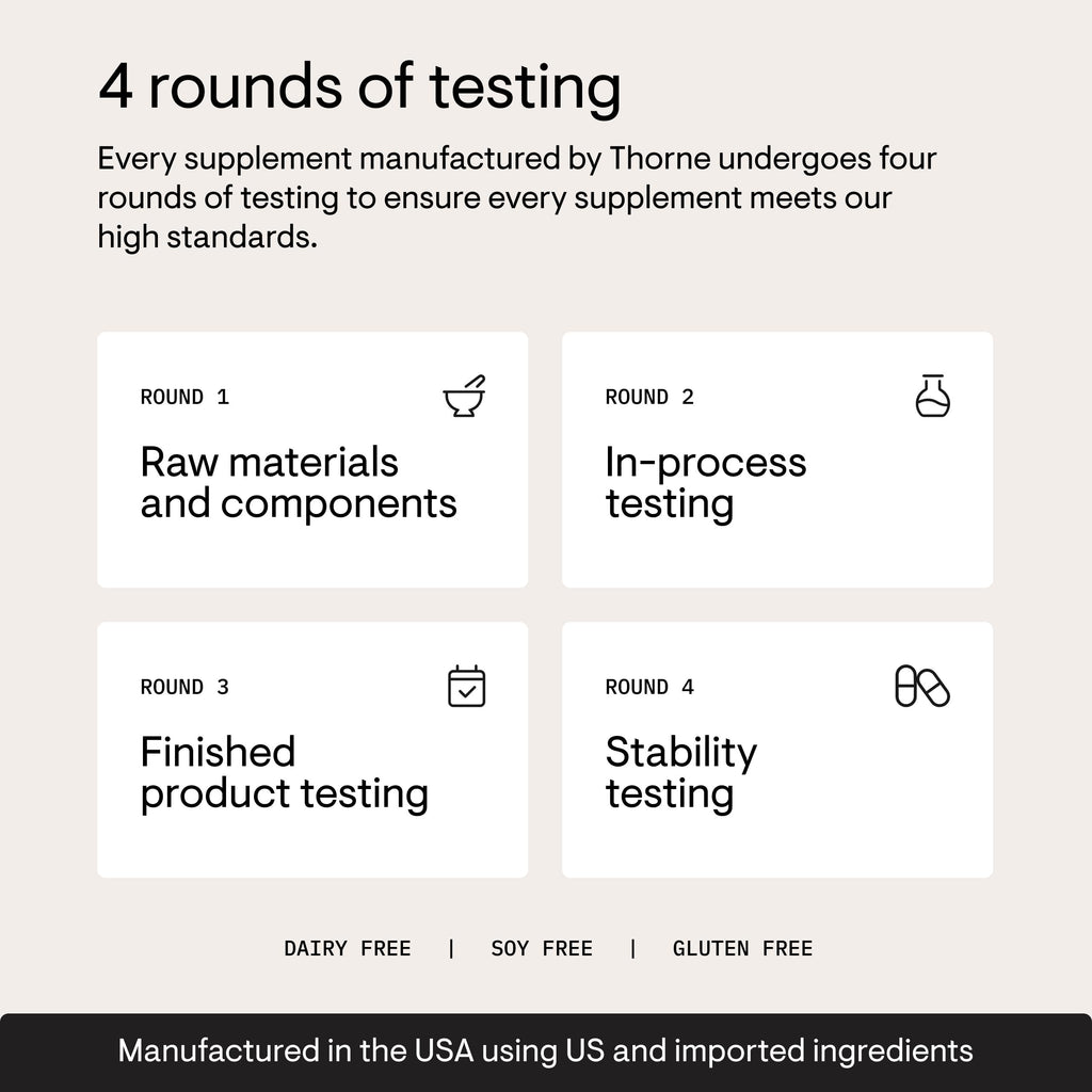 Clean label details of gluten free and dairy free athletic supplement.