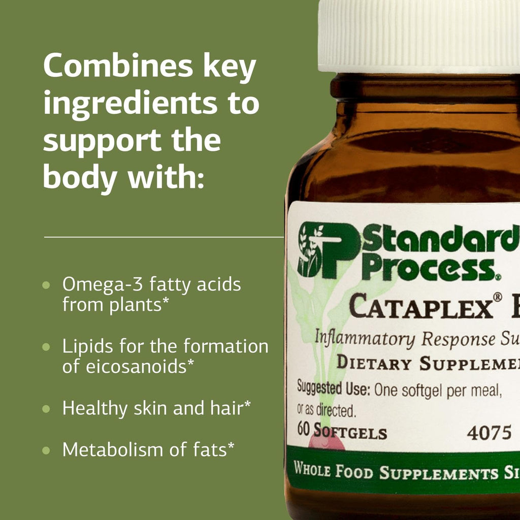 Standard Process Flax Oil Plus ingredients and usage details