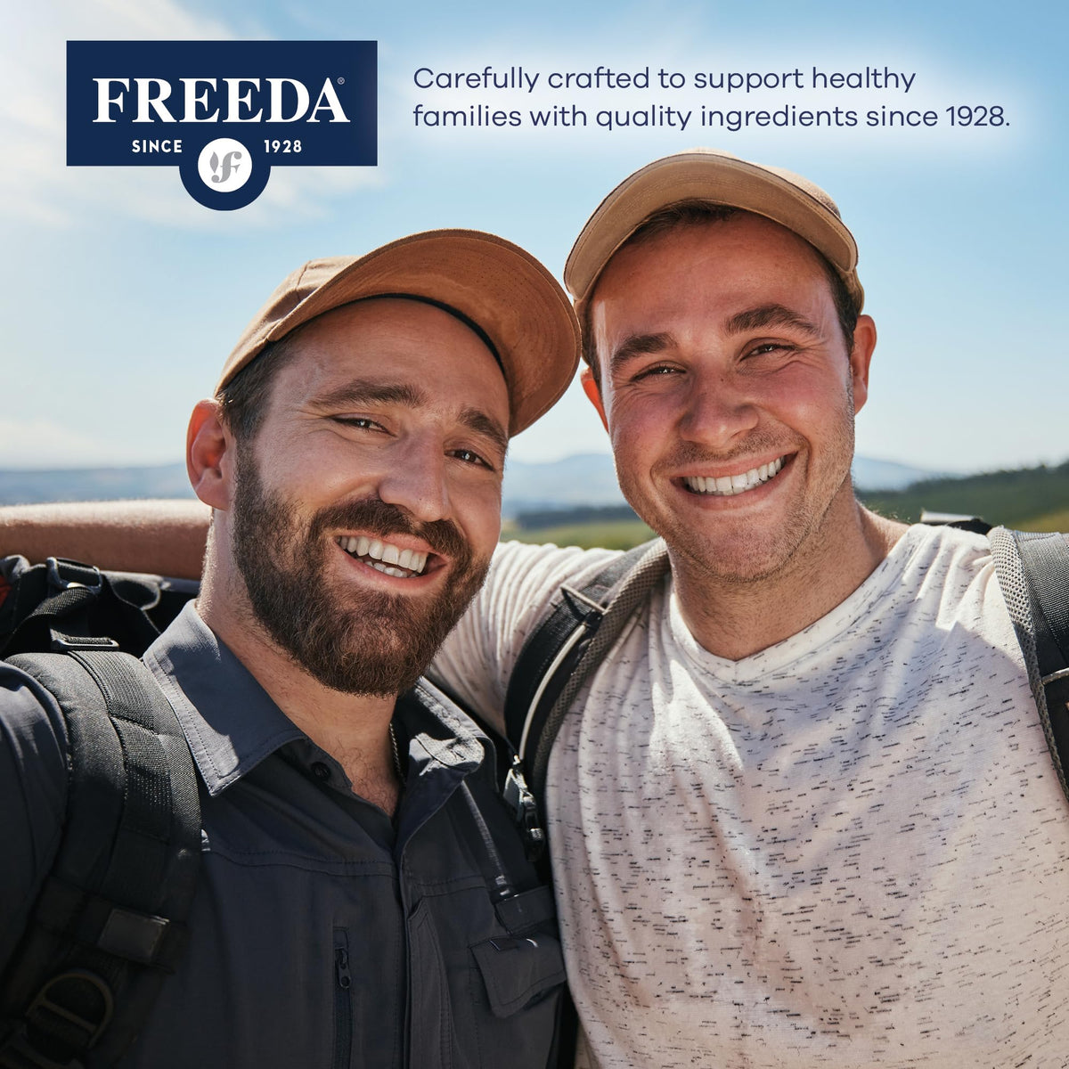 Freeda Vitamin B1 vegetarian and gluten-free certification indicators