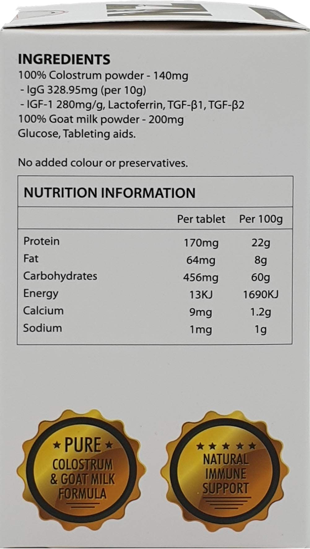 Authentic imported Peter and John Biostrum triple bottle package for gastrointestinal health
