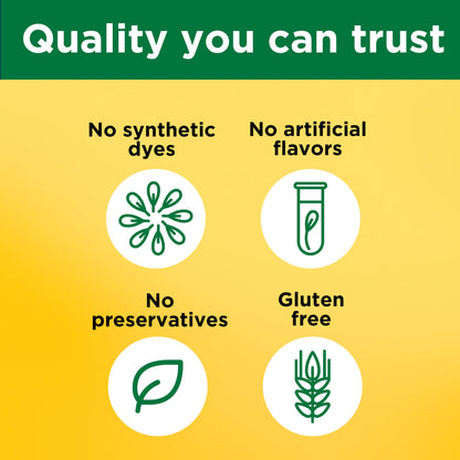 Nature Made 60 count Vitamin B12 softgels showing gluten free and clean ingredient labels