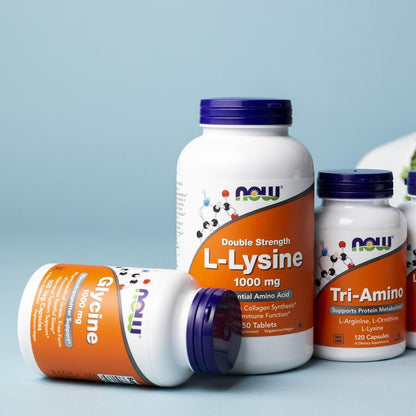 NOW Foods Coenzyme Q10 bottle displayed next to a clean wellness background.