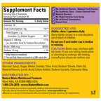 Nature Made premium health supplement bottle showcasing the 45 day supply specifications.