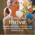 Nature's Bounty Vitamin B12 tablets dosage and directions panel