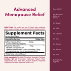 Nature's Bounty botanical menopause supplement container with cap