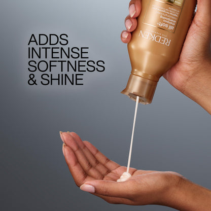 Redken argan oil infused shampoo for brilliant hair shine