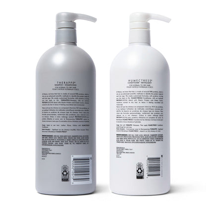 Nexxus moisturizing shampoo and conditioner thirty three point eight ounce pump bottles