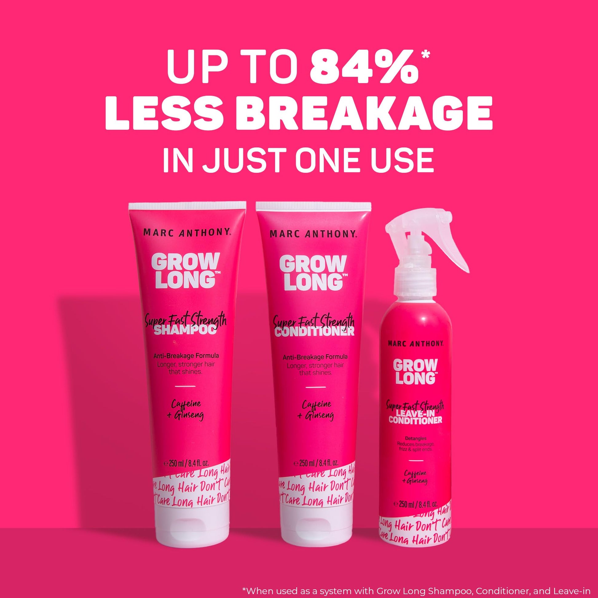 Sulfate free Marc Anthony biotin shampoo and conditioner for damaged hair