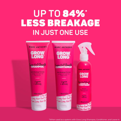 Sulfate free Marc Anthony biotin shampoo and conditioner for damaged hair