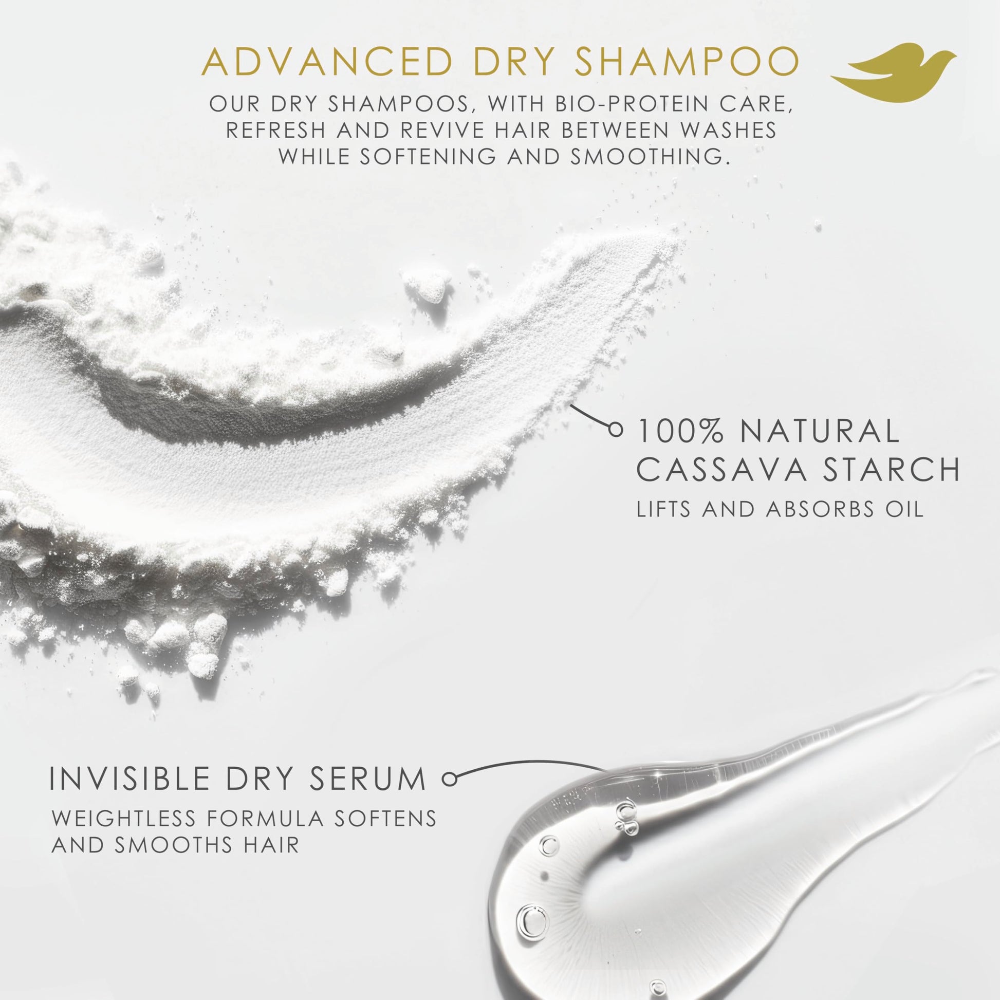 Dove care between washes dry shampoo root lifting spray