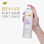 Dove advanced dry shampoo formula with cassava starch