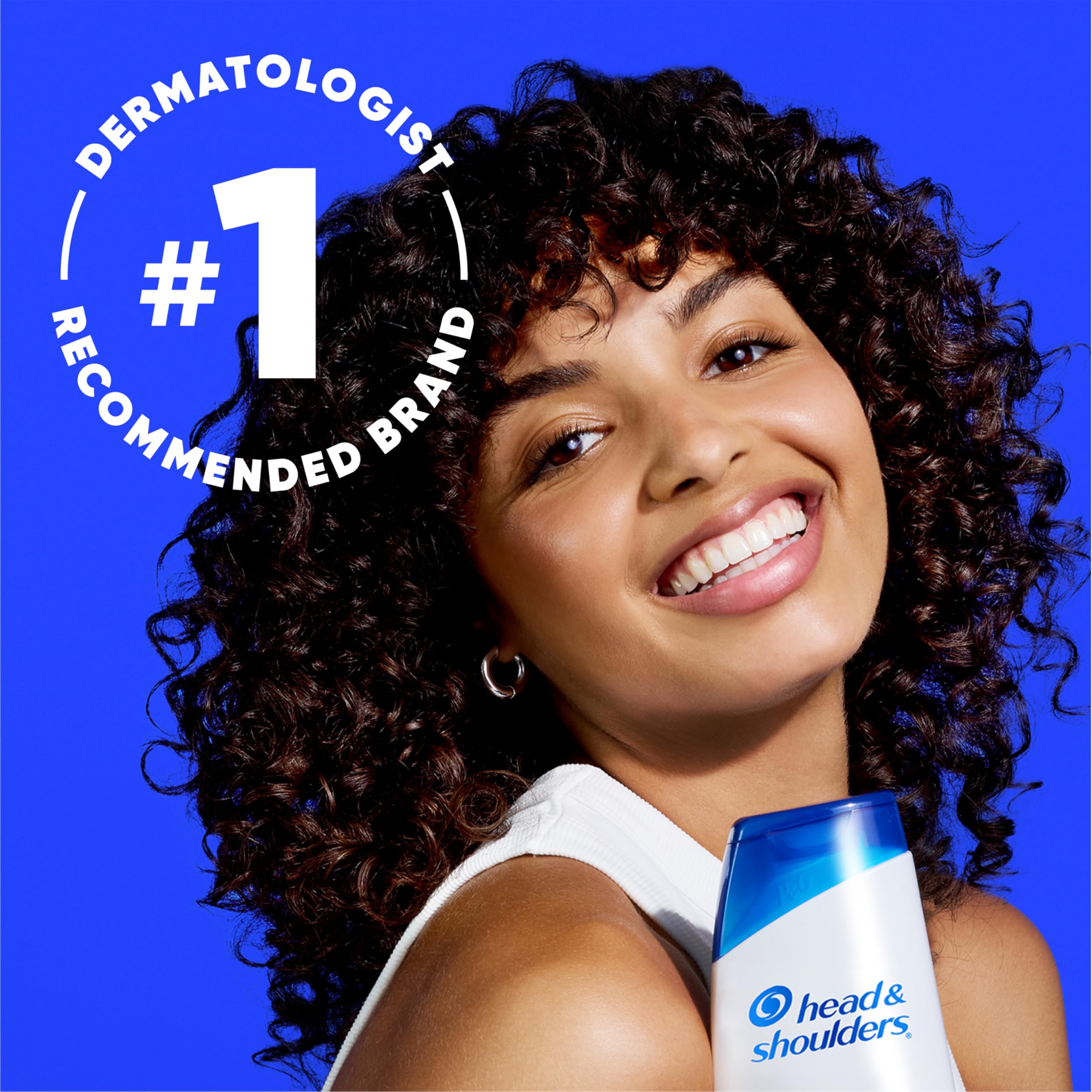 Side profile of Head And Shoulders 2 in 1 shampoo and conditioner