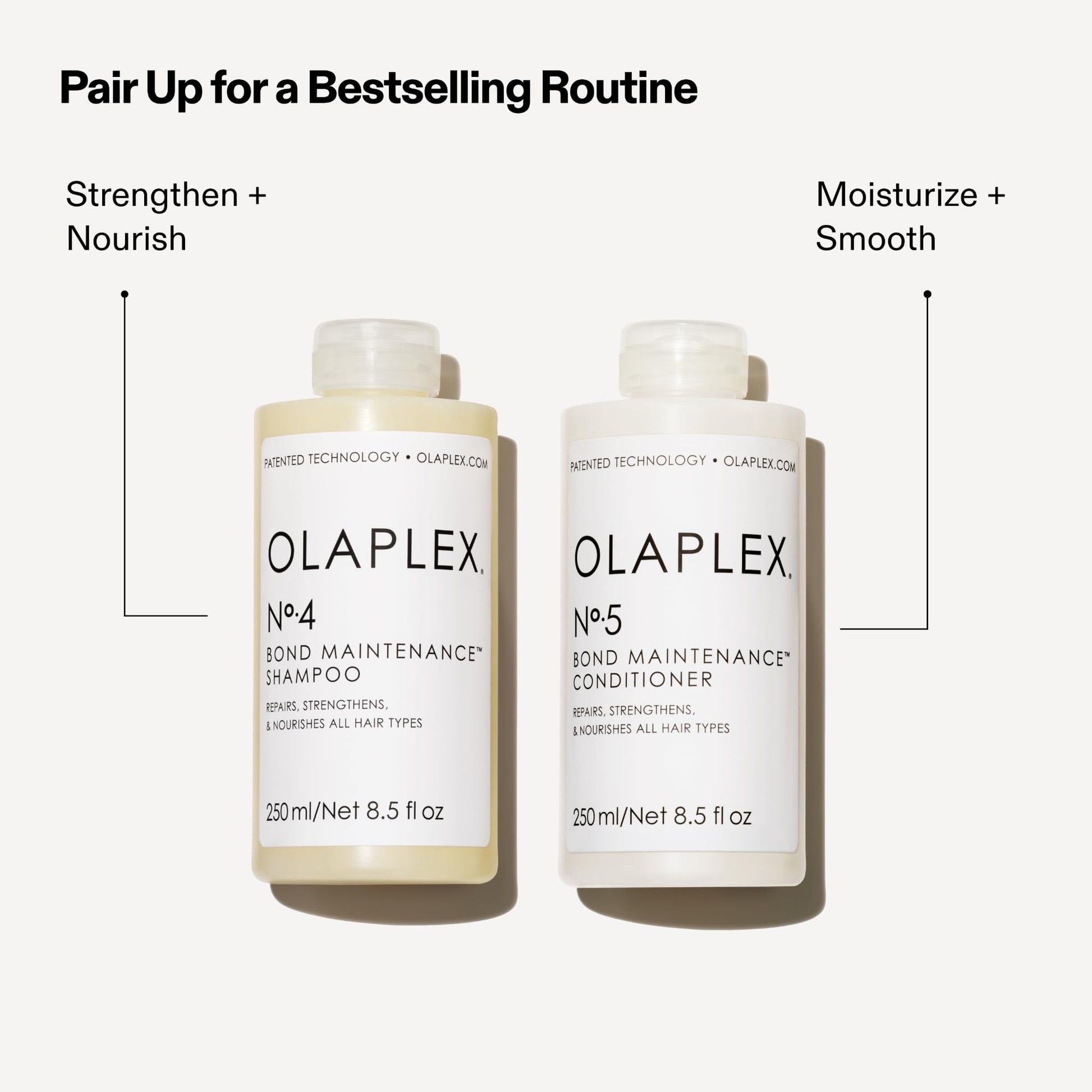 Olaplex Number 5 bottle near water splash for hydration