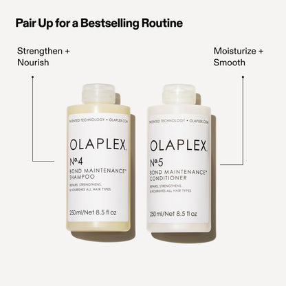 Olaplex Number 5 bottle near water splash for hydration