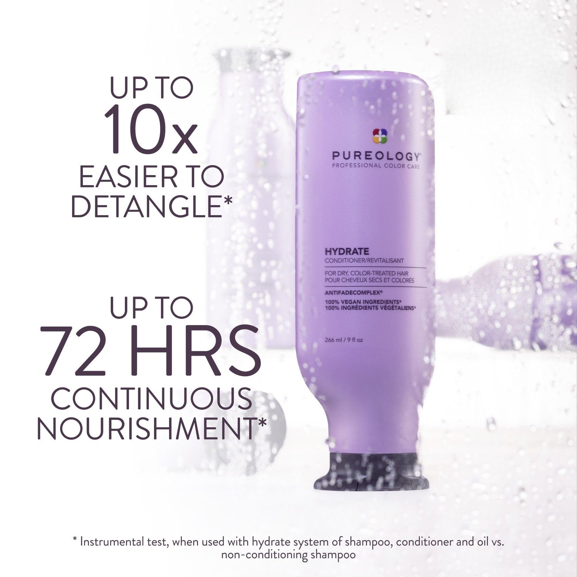 Pureology Hydrate Conditioner vegan formula bottle