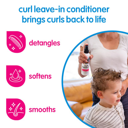 SoCozy kids hair detangler spray bottle packaging