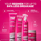 Ingredient label for Marc Anthony Grow Long leave-in conditioner