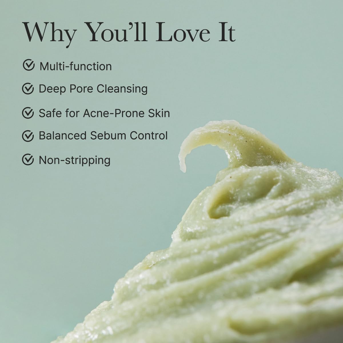 Close up of Arencia Korean face wash packaging