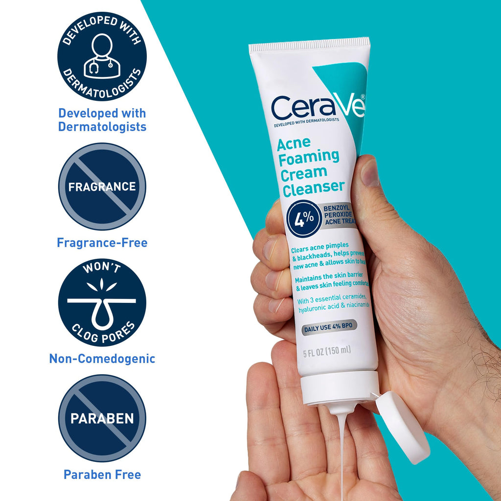CeraVe 150 milliliters skincare bottle in retail setting
