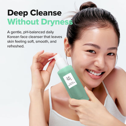 Texture of Beauty of Joseon Green Plum Refreshing Cleanser gel