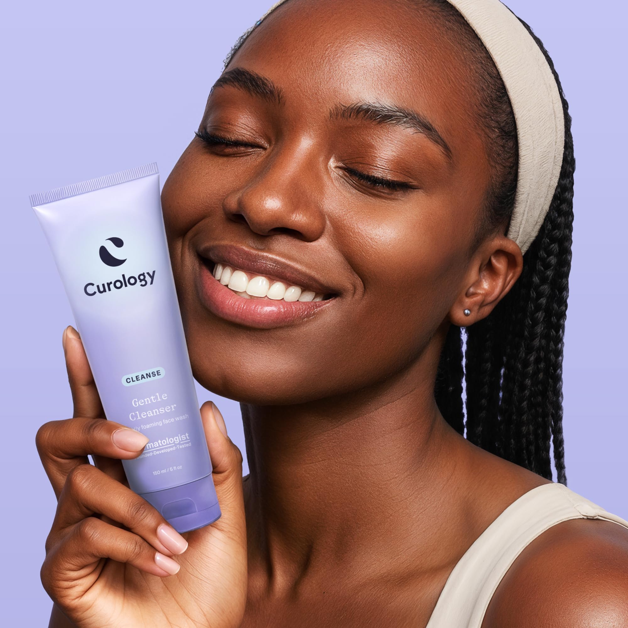 Curology Gentle Facial Cleanser 5 fluid ounce packaging