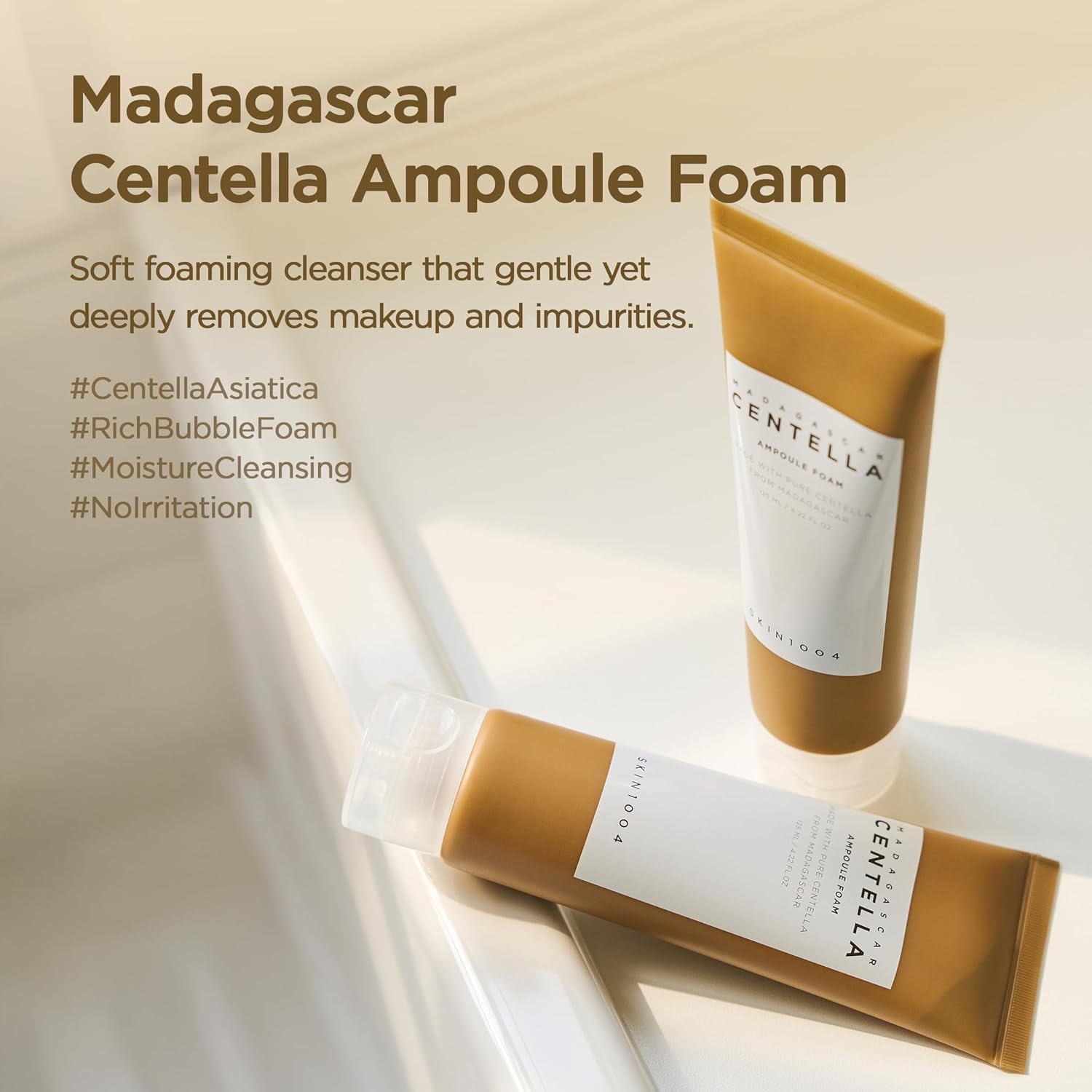 Skin1004 Madagascar Centella Ampoule Foam tube packaging