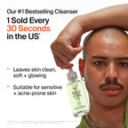 Youth To The People kale and green tea face wash pump angle