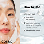 Cosrx Low pH Good Morning Gel Cleanser size comparison view