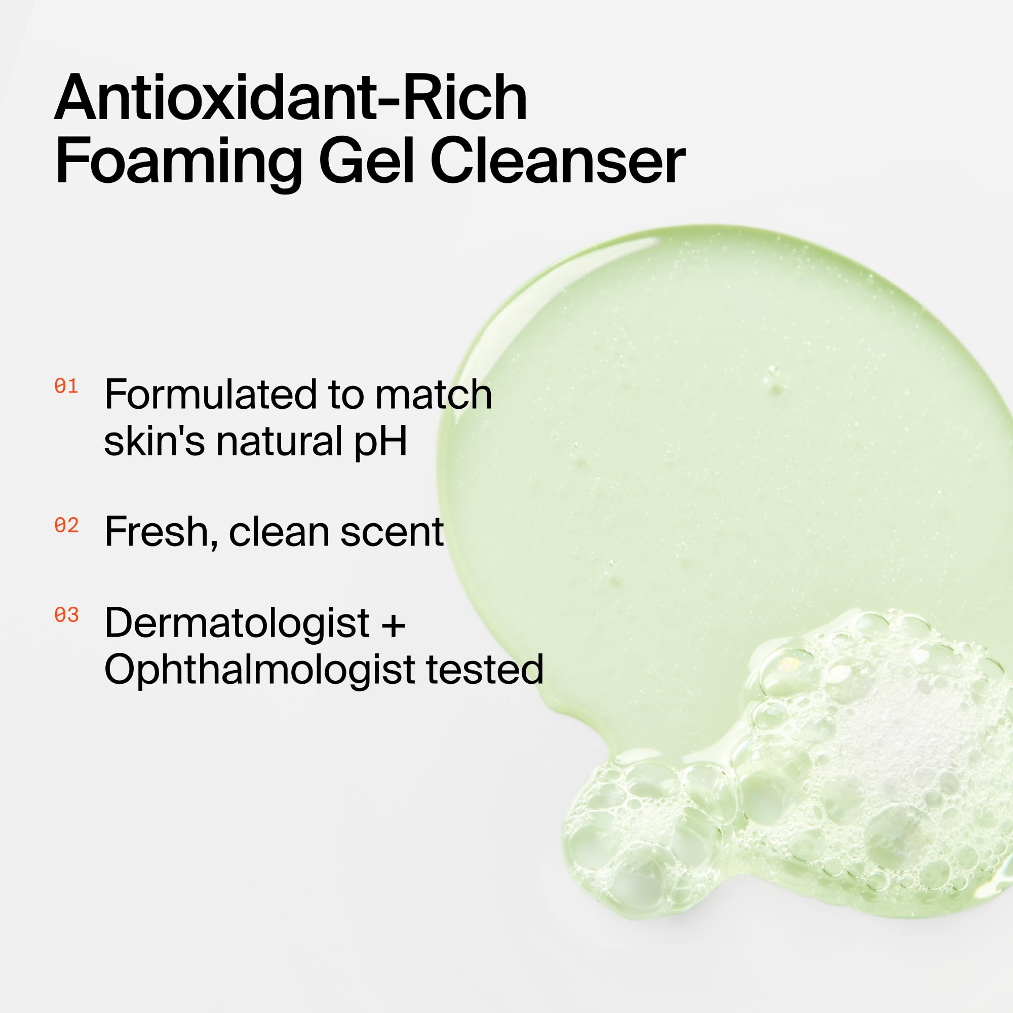 Side view of Youth To The People superfood cleanser pump bottle