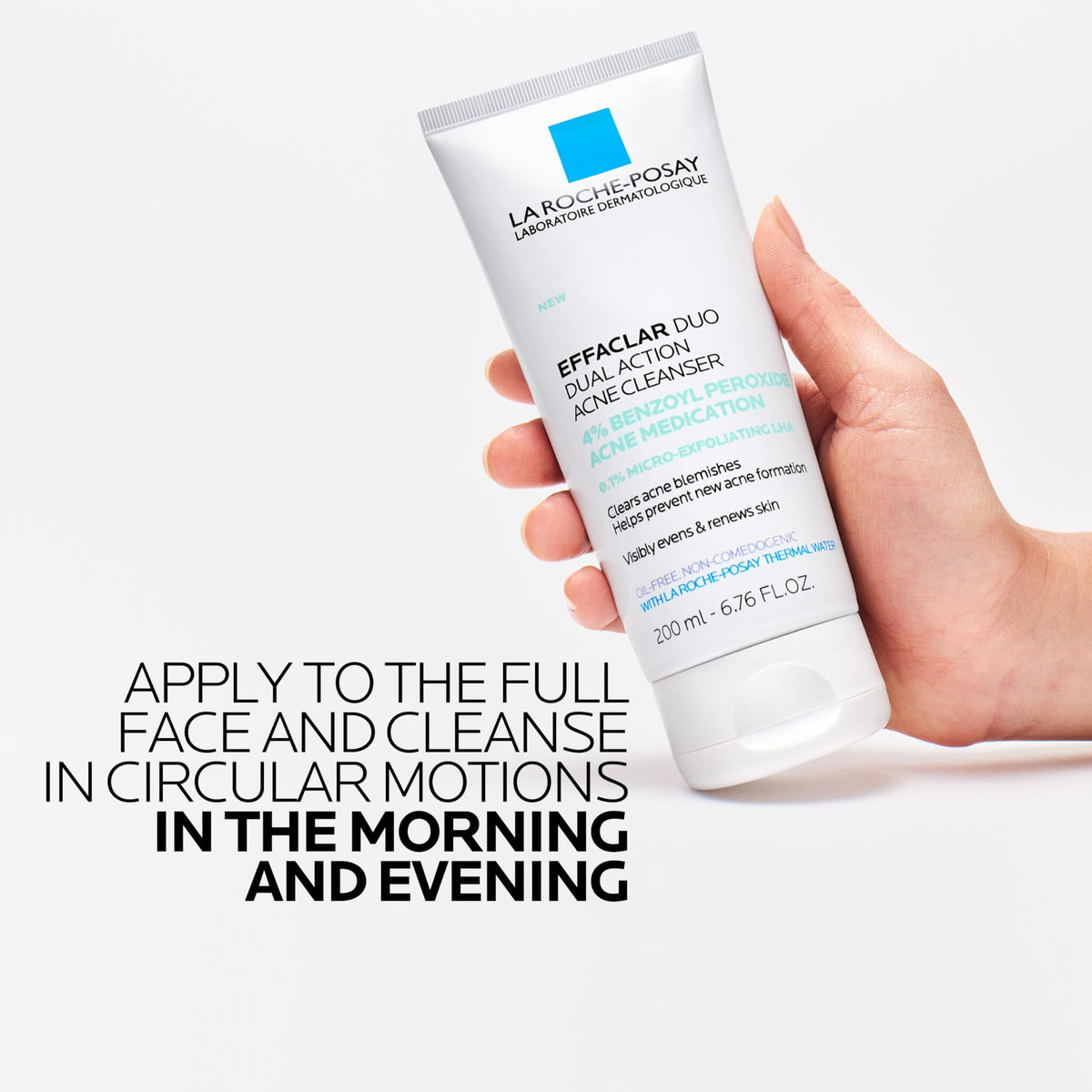 La Roche-Posay Effaclar Dual Action Acne Face Wash size reference