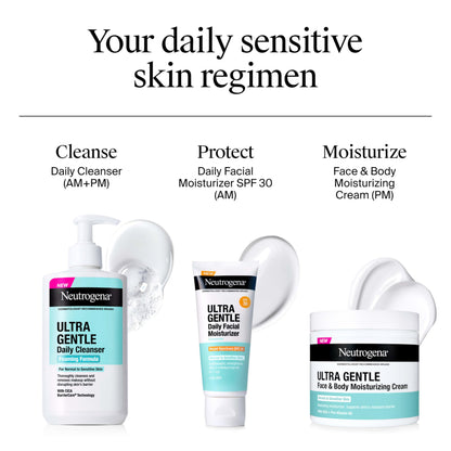Neutrogena Ultra Gentle Foaming Cleanser for daily skincare routine