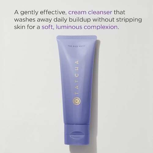 Tatcha The Rice Wash 120ml tube packaging detail