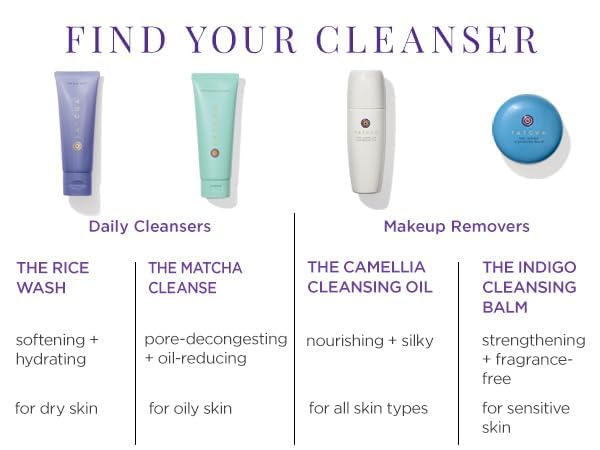 Tatcha The Rice Wash cleanser luxury skincare set